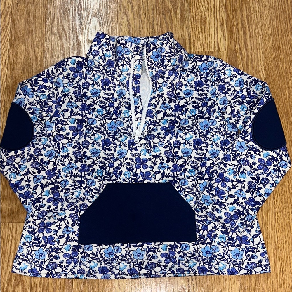 LBS Floral Girls Pullover